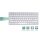 Ewent EW3162 bluetooth billentyűzet White HU