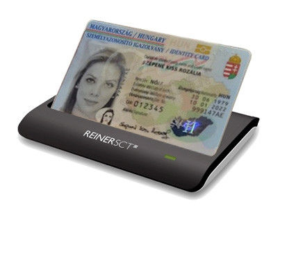 Reiner CyberJack RFID basis e-személyi igazolvány olvasó Black