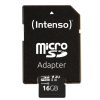 Intenso 16GB MicroSDXC UHS-I Professional Class 10 U3 V30 + adapterrel