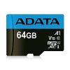 A-Data 64GB microSDXC Premier Class 10 UHS-I V10 A1 + adapterrel