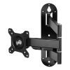 Arctic W1C Wall Mount with Retractable Folding Arm Black