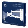 Arctic W1C Wall Mount with Retractable Folding Arm Black