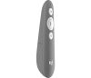 Logitech R500 Laser Presentation Remote Wireless Presenter Red Laser Grey