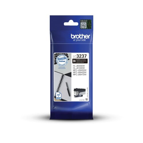 Brother LC3237BK Black tintapatron