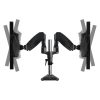 Arctic Z2-3D Gen 3 Desk Mount Gas Spring Dual Monitor Arm Black