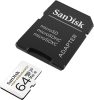 Sandisk 64GB microSDXC High Endurance Class 10 CL10 U3 V30 + adapterrel