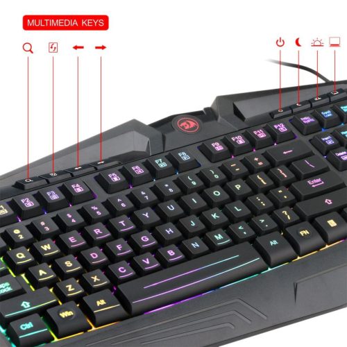 Redragon S101-BA Gaming Combo 4 in 1 Black/Red HU