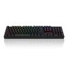 Redragon Mitra RGB Wired Mechanical Gaming Keyboard Blue Switch Black HU