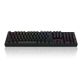   Redragon Mitra RGB Wired Mechanical Gaming Keyboard Blue Switch Black HU