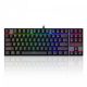 Redragon Kumara Wired Mechanical Gaming Keyboard Blue Switch Black HU