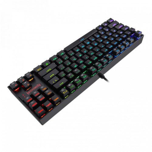 Redragon Kumara Wired Mechanical Gaming Keyboard Blue Switch Black HU