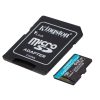 Kingston 512GB microSDXC Canvas Go! Plus Class 10 170R A2 U3 V30 Card + adapterrel