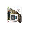 Kingston 256GB microSDXC Canvas Go! Plus Class 10 170R A2 U3 V30 Card + adapterrel