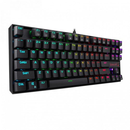 Redragon Kumara Wired Mechanical Gaming Keyboard Red Switch Black HU