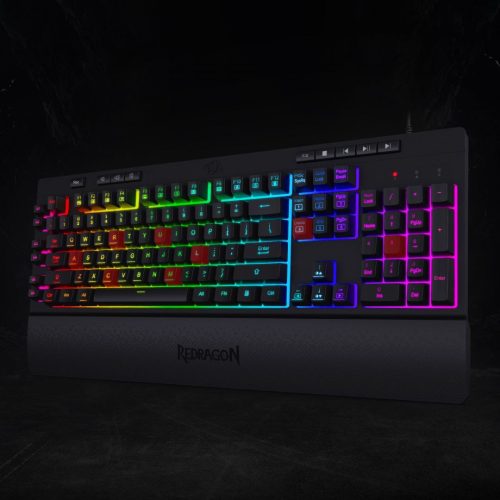 Redragon Shiva Wired Membrane Gaming Keyboard Black HU
