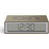 Lexon Flip+ Travel LCD Alarm Clock Glossy Gold