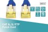 Digitus CAT6A S-FTP Patch Cable 0,5m Blue