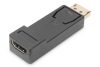 Digitus DisplayPort adapter, DP - HDMI type A Black
