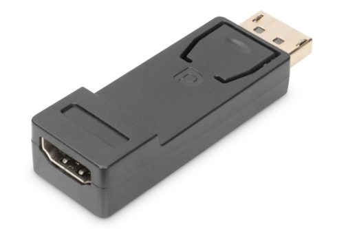 Digitus DisplayPort adapter, DP - HDMI type A Black