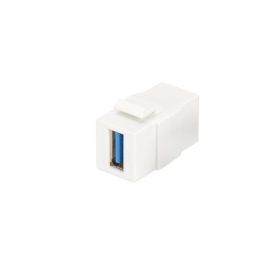 Digitus DN-93404 USB keystone modul White