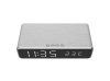 Gembird DAC-WPC-01-S Digital alarm clock with wireless charging function Silver