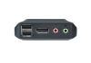 ATEN CS22DP 2-Port USB DisplayPort Cable KVM Switch with Remote Port Selector