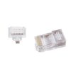 Gembird Universal pass-through modular UTP plug RJ45/8P8C 10 pcs per bag