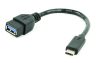 Gembird A-OTG-CMAF3-01 USB3.0 OTG Type-C adapter cable Black