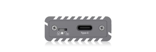Raidsonic IcyBox IB-1817M-C31 External Type-C aluminium enclosure for M.2 NVMe SSD Grey