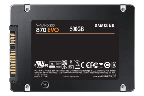 Samsung 500GB 2,5" SATA3 870 Evo