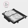 AXAGON RHD-435 4x2.5" SSD/HDD or 2x2.5" SSD/HDD &1x3.5"HDD Bracket into 5.25" bay Black