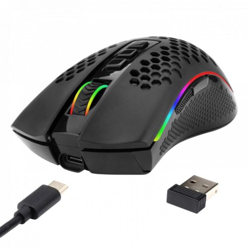 Redragon Storm Pro Wireless Gaming Mouse Black