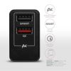 AXAGON ACU-QS24 QC3.0 + 5V-1.2A Wall Charger Black