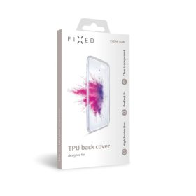 FIXED TPU gel hátlapi tok Xiaomi Redmi 9A-hoz, átlátszó