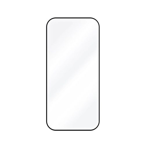 FIXED teljes képernyőt védő 2,5D edzett üveg Samsung Galaxy A12 telefonhoz, fekete