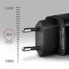 AXAGON ACU-DPQ65 QC4 + USB-C PD Wall Charger Black