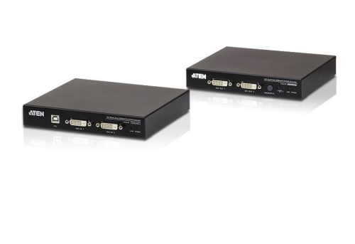 ATEN USB DVI Dual View HDBaseT 2.0 KVM Extender (1920 x 1200 @100 m)