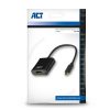 ACT AC7320 USB-C to DisplayPort female adapter 4K Black