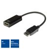 ACT AC7555 DisplayPort to HDMI adapter Black