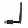 Gembird WNP-UA300P-02 High Power USB WiFi Adapter 300 Mbps Black