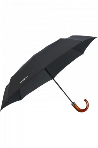 Samsonite Wood Classic S 3 Sect Umbrella Black