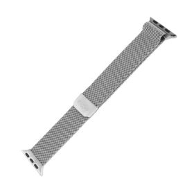   FIXED szíj rozsdamentes hálóval Apple Watch 38/40mm órához, ezüst