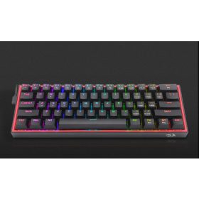   Redragon Fizz Pro Wired & Wireless Bluetooth Mechanical Gaming Keyboard Blue switch Black HU
