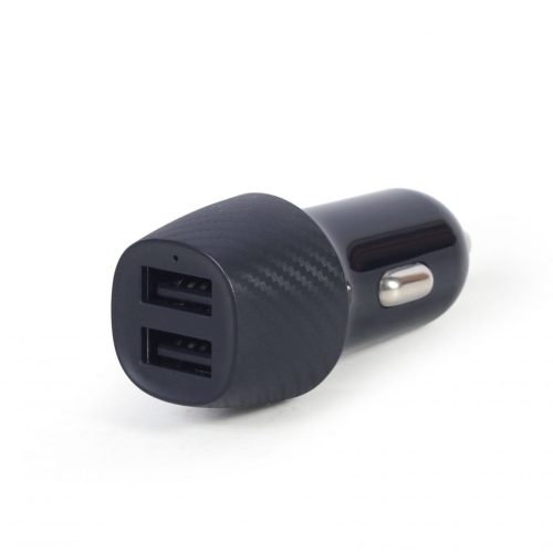 Gembird TA-U2C48A-CAR-01 2port USB Car Charger 4.8A Black