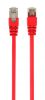 Gembird CAT5e F-UTP Patch Cable 1m Red