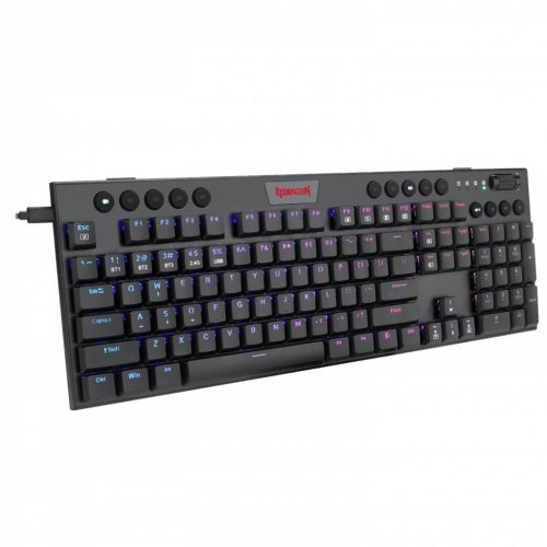 Redragon Horus Wired & Wireless Bluetooth Gaming Mechanical Keyboard Blue switch Black HU