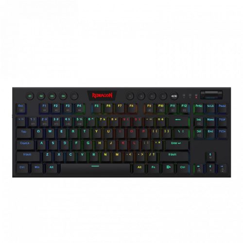 Redragon Horus TKL Wired & Wireless Bluetooth Gaming Mechanical Keyboard Brown switch Black HU
