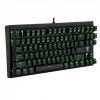 T-Dagger Corvette Wired Keyboard Blue Switch Black HU