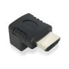 ACT AC7570 HDMI adapter HDMI-A male - HDMI-A female, angled 90° down Black