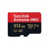 Sandisk 512GB microSDXC Class 10 U3 V30 A2 Extreme Pro + adapterrel